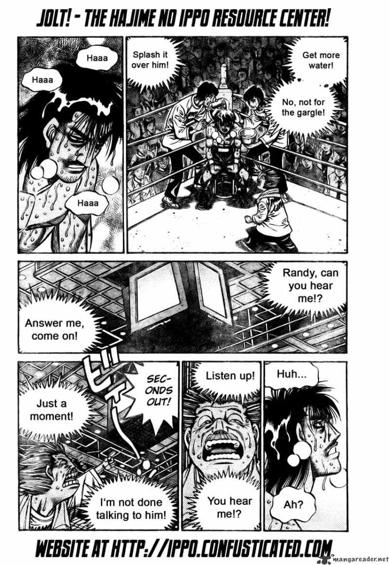Hajime no Ippo: Fighting Spirit, Chapter 828 image 12